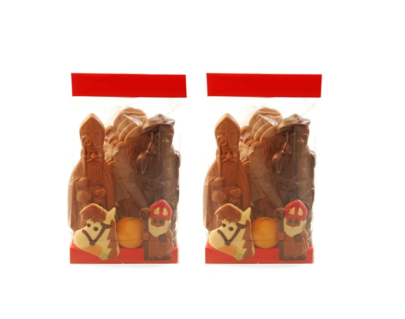 Zakje Sint & Piet 15cm