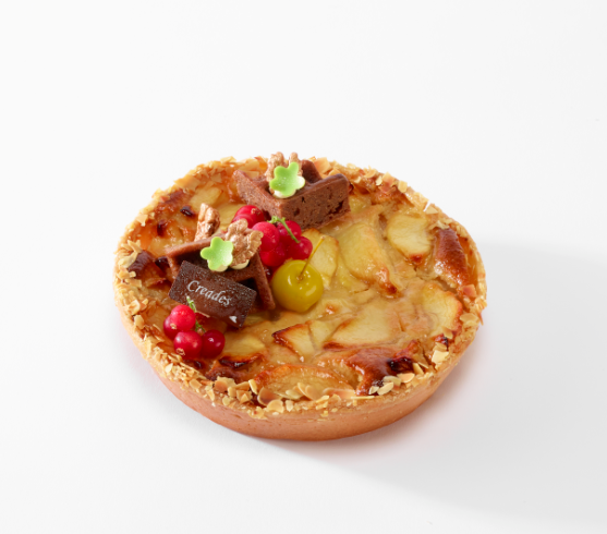 Appel-amandel taart